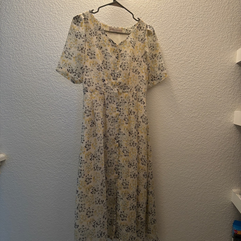 31 Sons de mode Floral Long Dress from Japan